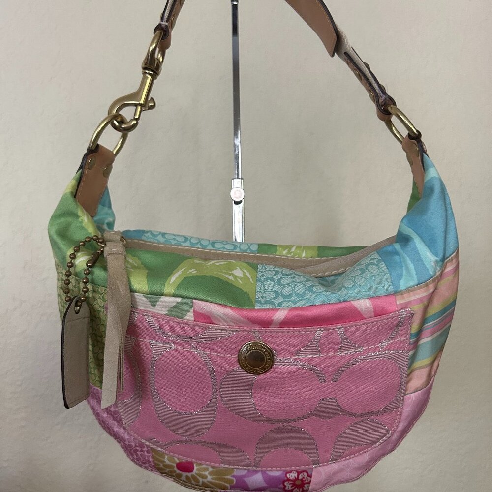 Coach Patchwork Shoulder Bag